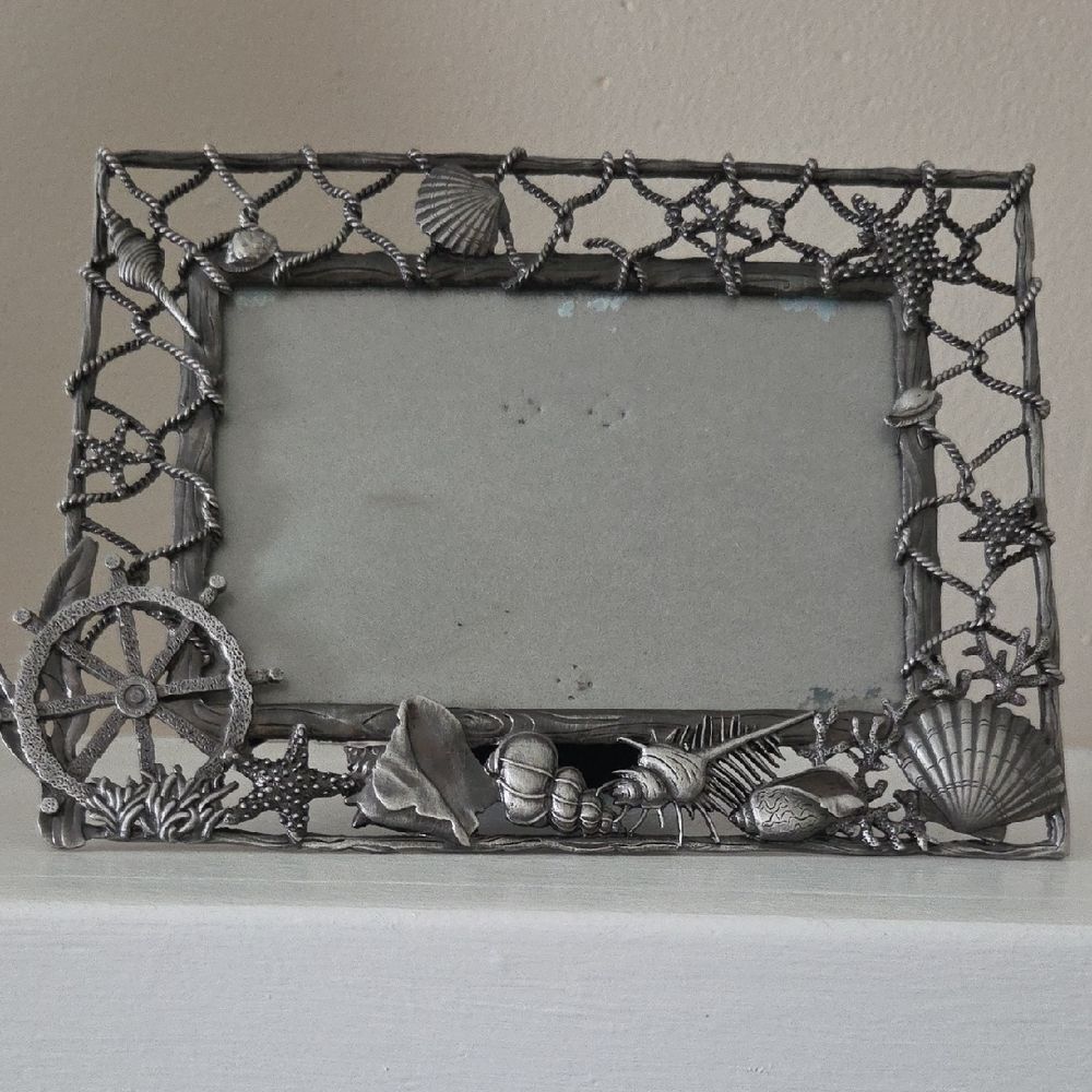 Nautical Silver Photo Frame